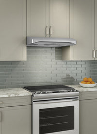 NuTone 30" Under-Cabinet 300 CFM Hood Fan – NQDD130SS|Hotte de cuisinière sous l'armoire NuTone de 30 po à capacité de 300 pi3/min - NQDD130SS|NQDD130S