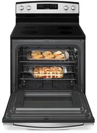 Amana 4.8 Cu. Ft. Freestanding Electric Range – YAER6303MFS|Cuisinière électrique amovible Amana de 4,8 pi³ – YAER6303MFS|YAER630S