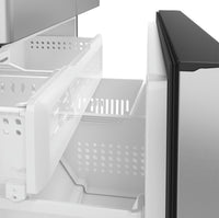Café 23.2 Cu. Ft. French-Door Counter-Depth Refrigerator - CWE23SP2MS1|Réfrigérateur Café de 23,2 pi³ à portes françaises de profondeur comptoir - CWE23SP2MS1|CWE23SPS