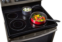 GE 5.0 Cu. Ft. Freestanding Electric Range – JCB840EKES|Cuisinière électrique amovible GE de 5,0 pi³ – JCB840EKES|JCB840EK