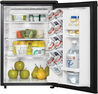 Danby 2.6 Cu. Ft. Compact All Refrigerator – DAR026A1BDD|Réfrigérateur Danby de 2.6 pi³ de format appartement – DAR026A1BDD|DAR026BDD