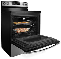 Amana 4.8 Cu. Ft. Freestanding Electric Range – YAER6303MFS|Cuisinière électrique amovible Amana de 4,8 pi³ – YAER6303MFS|YAER630S