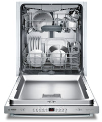 Bosch 100 Series Bar Handle Built-In Dishwasher - SHXM4AY55N|Lave-vaisselle encastré Bosch de série 100 avec poignée barre - SHXM4AY55N|SHXM4AY5