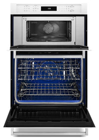 KitchenAid 27" Combination Wall Oven with Even-Heat™ True Convection - KOCE507EWH|Four mural combiné KitchenAid de 27 po à convection véritable Even-Heat(MC) - KOCE507EWH|KOCE507W