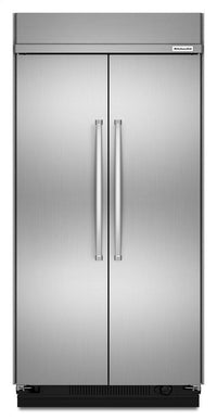Kitchen Aid Stainless Steel Refrigerator-KBSN608ESS