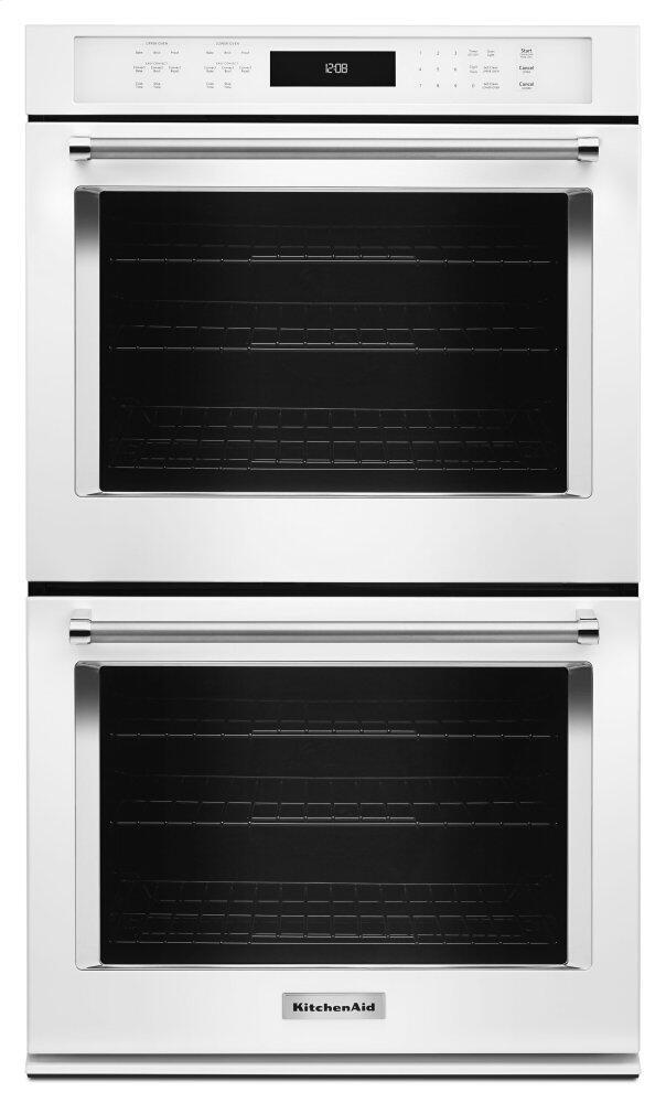 Kitchen Aid White Wall Oven-KODE507EWH