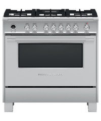 Fisher & Paykel Stainless Steel Range-OR36SCG6X1