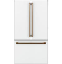 Café 23.2 Cu. Ft. French-Door Counter-Depth Refrigerator - CWE23SP4MW2|Réfrigérateur Café de 23,2 pi³ à portes françaises de profondeur comptoir - CWE23SP4MW2|CWE23SMW