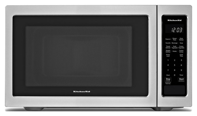 KitchenAid Stainless Steel Countertop Microwave Oven - YKMCS1016GS|Four à micro-ondes de comptoir KitchenAid en acier inoxydable - YKMCS1016GS|YKMCS101