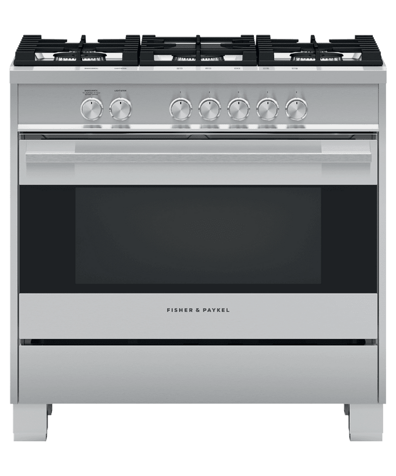 Fisher & Paykel Stainless Steel Range-OR36SDG4X1