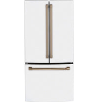 Café 18.6 Cu. Ft. French-Door Counter-Depth Refrigerator - CWE19SP4NW2|Réfrigérateur Café de 18,6 pi³ à portes françaises de profondeur comptoir - CWE19SP4NW2|CWE19SPW