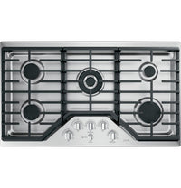 Café 36" Built-In 5-Burner Gas Cooktop - CGP95362MS1|Surface de cuisson à gaz encastrée Café de 36 po à 5 brûleurs - CGP95362MS1|CGP95361