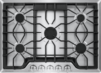 Frigidaire Gallery 30" 5-Burner Gas Cooktop – Stainless Steel|Surface de cuisson à gaz Frigidaire Gallery de 30 po à 5 brûleurs – acier inoxydable|FGGC3047S