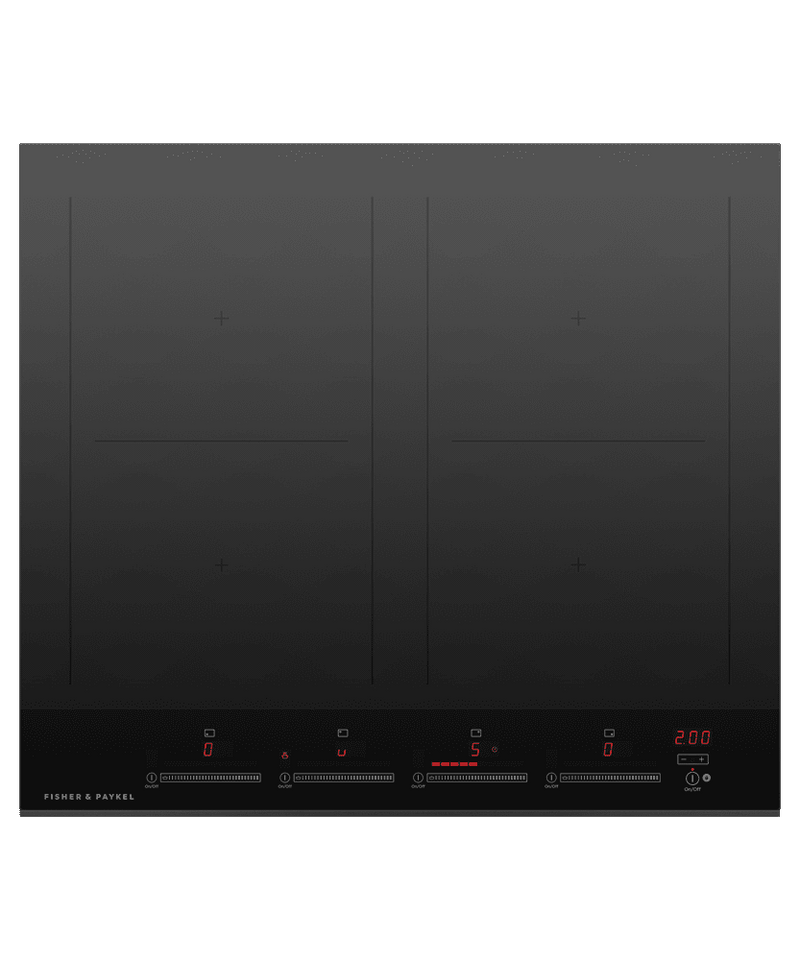 Fisher & Paykel Black Cooktop-CI244DTB4