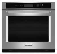KitchenAid 30" Single Wall Oven with Even-Heat™ Thermal Bake and Broil - KOST100ESS|Four mural simple KitchenAid de 30 po avec cuisson et grillage thermiques Even-Heat(MC) - KOST100ESS|KOST100S