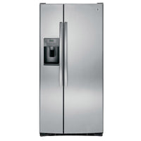 GE 23.2 Cu. Ft. Side-by-Side Refrigerator - GSS23GSKSS | Réfrigérateur GE de 23,2 pi3 à compartiments juxtaposés - GSS23GSKSS | GSS23GSS