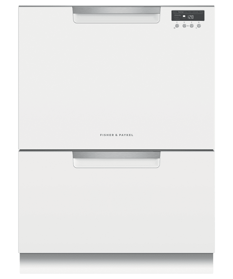 Fisher & Paykel White Dishwasher-DD24DCTW9N