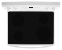 Amana 4.8 Cu. Ft. Freestanding Electric Range with Self-Clean – YAER6603SFW|Cuisinière électrique amovible Amana de 4,8 pi3 avec autonettoyage – YAER6603SFW|YAER660W