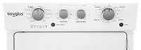 Whirlpool 4.0 cu.ft Electric Stacked Laundry Centre 9 Wash cycles and AutoDry™|Laveuse/sécheuse électriques superposées Whirlpool 4,0 pi3 à 9 cycles de lavage - YWET4027HW|YWET427H