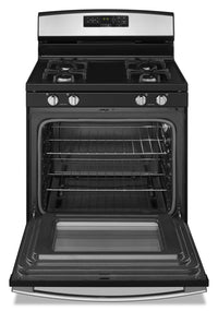 Amana 5.0 Cu. Ft. Freestanding Gas Range with Self-Clean – AGR6603SFS|Cuisinière à gaz amovible Amana de 5,0 pi3 avec autonettoyage – AGR6603SFS|AGR6603S