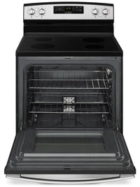 Amana 4.8 Cu. Ft. Freestanding Electric Range – YAER6303MFS|Cuisinière électrique amovible Amana de 4,8 pi³ – YAER6303MFS|YAER630S