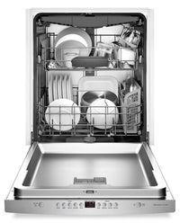 Bosch 300 Series Scoop Handle Built-In Dishwasher – SHSM63W55N|Lave-vaisselle encastré Bosch de série 300 avec poignée en retrait- SHSM63W55N|SHSM63W5