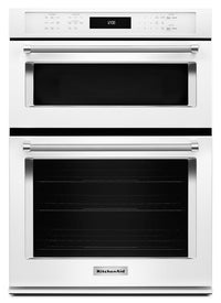 KitchenAid 27" Combination Wall Oven with Even-Heat™ True Convection - KOCE507EWH|Four mural combiné KitchenAid de 27 po à convection véritable Even-Heat(MC) - KOCE507EWH|KOCE507W