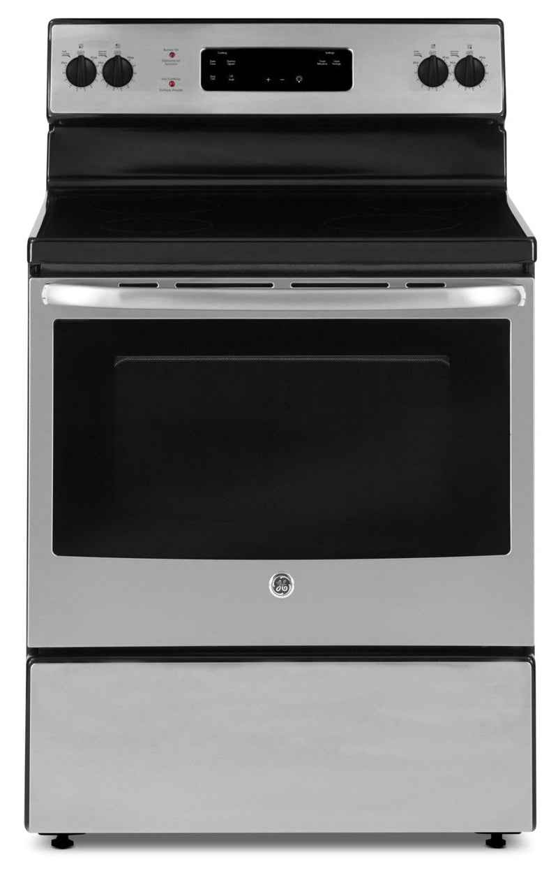 GE 5.0 Cu. Ft. Freestanding Electric Range – JCBS630SKSS|Cuisinière électrique amovible GE de 5,0 pi³ – JCBS630SKSS|JCBS63KS