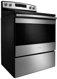 Amana 4.8 Cu. Ft. Freestanding Electric Range – YAER6303MFS|Cuisinière électrique amovible Amana de 4,8 pi³ – YAER6303MFS|YAER630S