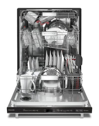 KitchenAid Top-Control Dishwasher with LED Lighting - KDTM804KPS|Lave-vaisselle KitchenAid avec commandes sur le dessus et éclairage à DEL - KDTM804KPS|KDTM80KS