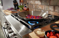 KitchenAid 30" Smart Commercial-Style Gas Range - KFGC500JSC|Cuisinière à gaz intelligente KitchenAid de 30 po de style commercial - KFGC500JSC|KFGC500C