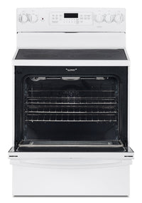 GE 5.0 Cu. Ft. Freestanding Electric Range – JCB840DKWW|Cuisinière électrique amovible GE de 5,0 pi³ – JCB840DKWW|JCB840KW