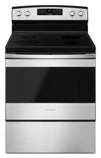 Amana 4.8 Cu. Ft. Freestanding Electric Range with Self-Clean – YAER6603SFS|Cuisinière électrique amovible Amana de 4,8 pi3 avec autonettoyage – YAER6603SFS|YAER660S