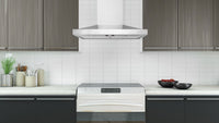 Venmar CHEF 30" Pyramid Chimney Range Hood – VCS50030SS|Hotte cheminée murale de style pyramidal Venmar CHEF de 30 po – VCS50030SS|VCS50030
