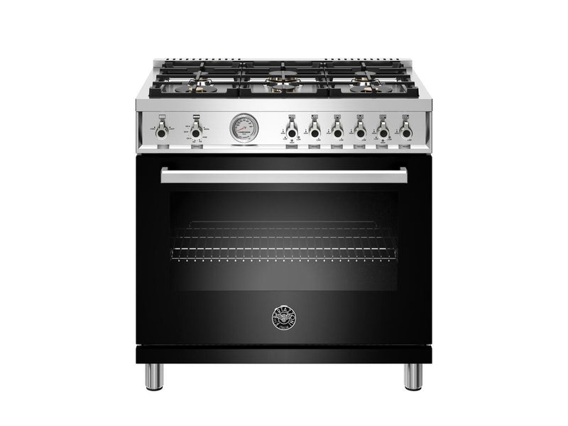 Bertazzoni Black Range-PROF366GASNET
