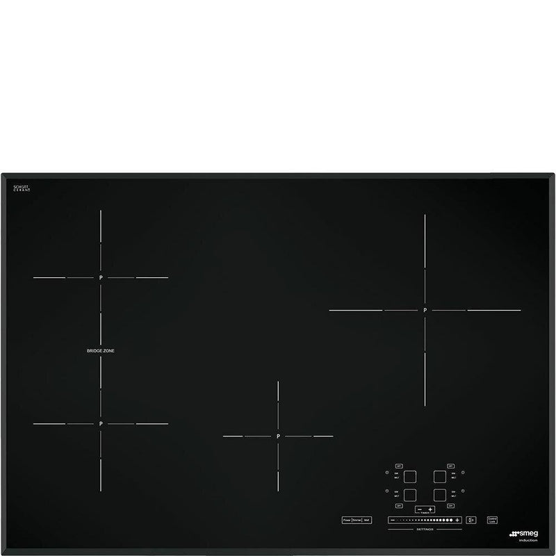 Smeg Black Cooktop-SIMU530B