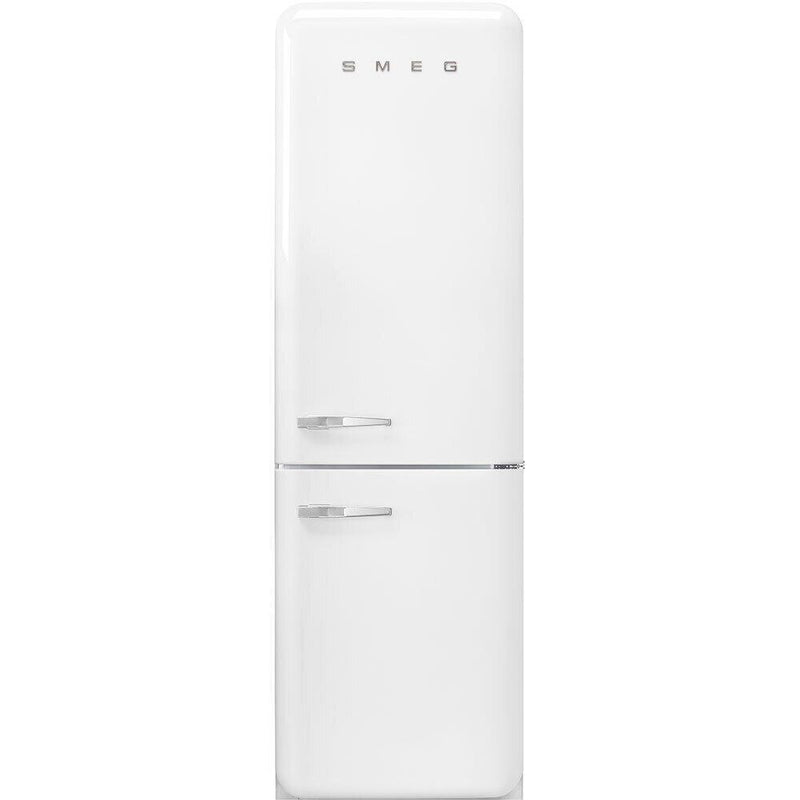 Smeg White Refrigerator-FAB32URWH3