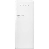Smeg White Refrigerator-FAB28URWH3