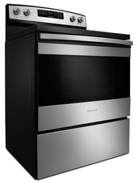 Amana 4.8 Cu. Ft. Freestanding Electric Range with Self-Clean – YAER6603SFS|Cuisinière électrique amovible Amana de 4,8 pi3 avec autonettoyage – YAER6603SFS|YAER660S