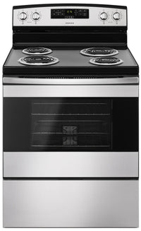 Amana 4.8 Cu. Ft. Freestanding Electric Range – YACR4303MFS|Cuisinière électrique amovible Amana de 4,8 pi³ – YACR4303MFS|YACR430S
