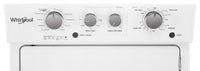 Whirlpool 4.0 cu.ft Gas Stacked Laundry Center 9 Wash cycles and AutoDry™ - WGT4027HW|Whirlpool Centre de lavage superposé au gaz de 4,0 pi³ avec lave-vaisselle|WGT4027H