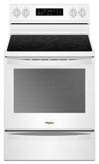 Whirlpool 6.4 Cu. Ft. Freestanding Electric Range with Frozen Bake™ Technology - YWFE775H0HW|Cuisinière électrique non encastrée Whirlpool, technologie Frozen Bake™, 6,4 pi3 - YWFE775H0HW|YWFE775W