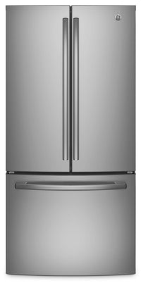 GE 24.8 Cu. Ft. French-Door Refrigerator – GNE25DSKSS|Réfrigérateur GE de 24,8 pi³ à portes françaises – GNE25DSKSS|GNE25DSK