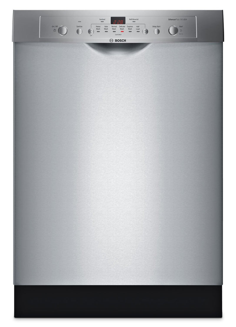 Bosch Ascenta® Series Recessed Handle Dishwasher - SHE3AR75UC|Lave-vaisselle Bosch de série Ascenta avec poignée encastrée - SHE3AR75UC|SHE3AR75U