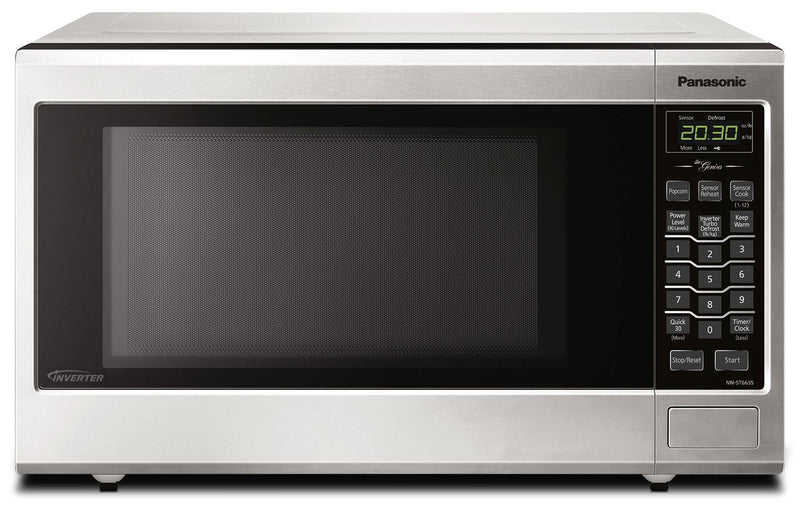 Panasonic 1.2 Cu. Ft. Countertop Microwave – NNST663SC|Four à micro-ondes de comptoir Panasonic de 1,2 pi3 – NNST663S|NNST663S