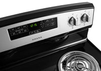 Amana 4.8 Cu. Ft. Freestanding Electric Range – YACR4303MFS|Cuisinière électrique amovible Amana de 4,8 pi³ – YACR4303MFS|YACR430S