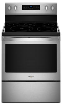 Whirlpool 5.3 Cu. Ft. Freestanding Electric Range with Fan Convection Cooking - YWFE550S0HZ|Cuisinière électrique non encastrée, cuisson à convection par ventilateur 5,3 pi3 - YWFE550S0HZ|YWFE550Z
