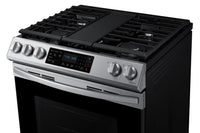Samsung 6.0 Cu. Ft. Slide-In Gas Range with Fan Convection - NX60T8311SS/AA | Cuisinière à gaz encastrée Samsung de 6,0 pi3 à convection par ventilateur - NX60T8311SS/AA | NX60T83S