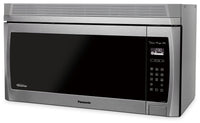 Panasonic® 2.0 Cu. Ft. Genius® Prestige® Plus Over-the-Range Microwave Oven - Stainless Steel|Four à micro-ondes à hotte intégrée Genius(MD) Prestige Plus de 2.0 pi³ de Panasonic|NNSE284S