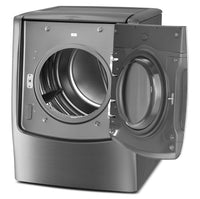LG 9.0 Cu. Ft. Mega Capacity Electric Steam Dryer – Graphite Steel|Sécheuse électrique à la vapeur SteamDryerMC LG à énorme capacité de 9,0 pi³ - acier graphite|DLEX9000